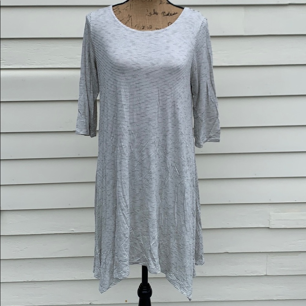 Striped tunic dress size medium